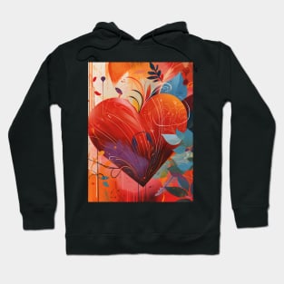 Discover True Romance: Art, Creativity and Connections for Valentine's Day and Lovers' Day Hoodie